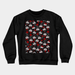 Skulls and Roses Crewneck Sweatshirt